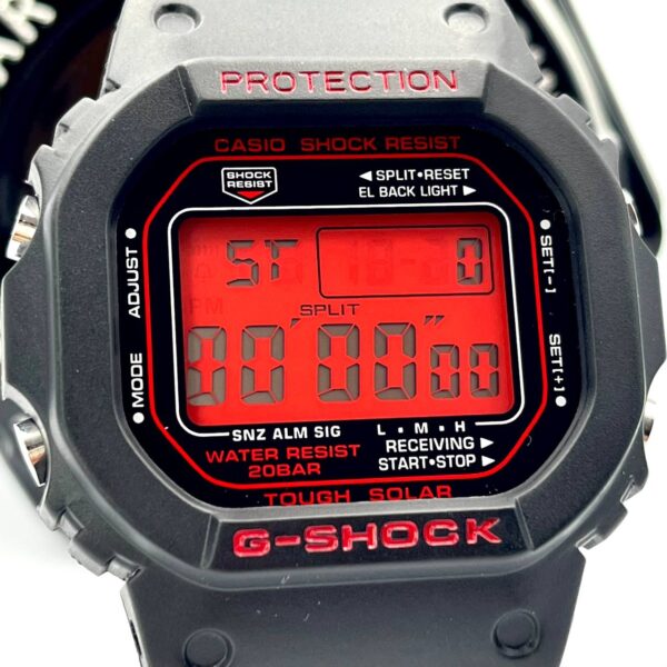 Relógio Masculino G-Shock Digital DW preto vermelho c/caixa a prova dagua - Image 3